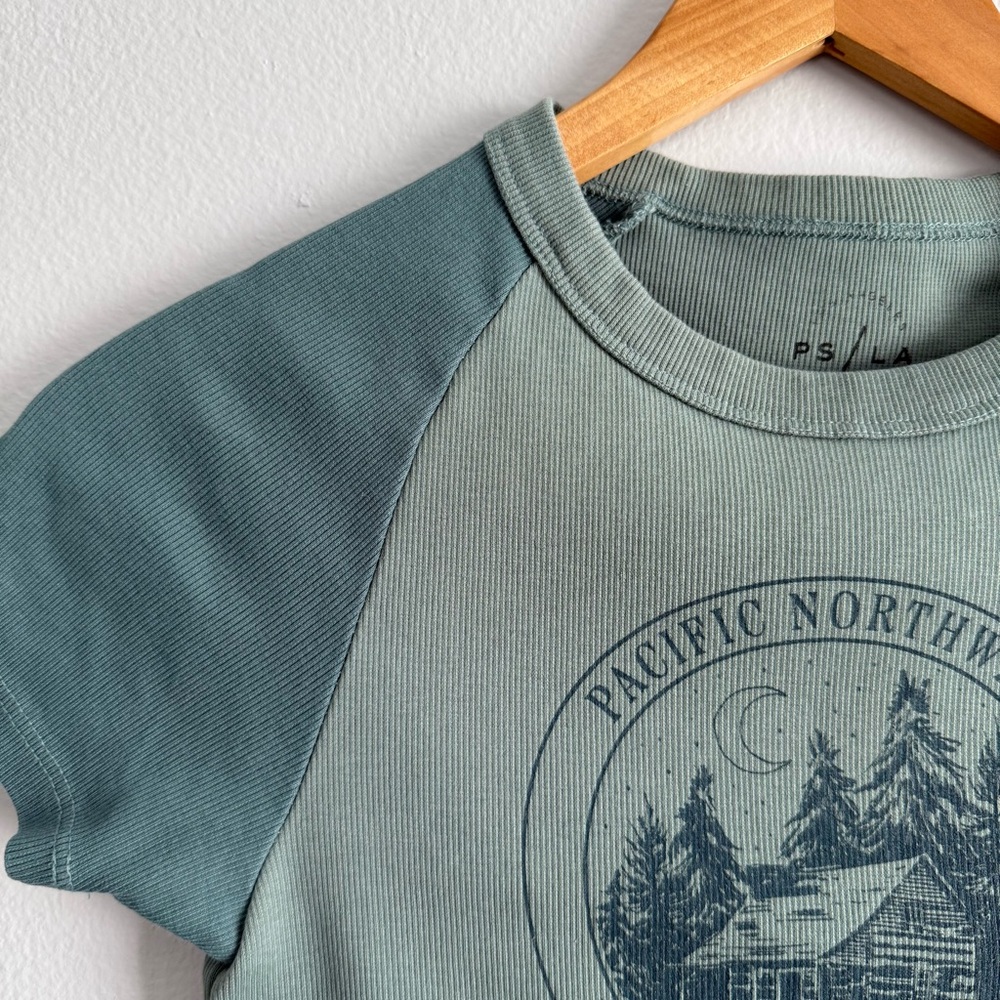 PacSun Raglan Graphic Baby Tee - Picture 2 of 3